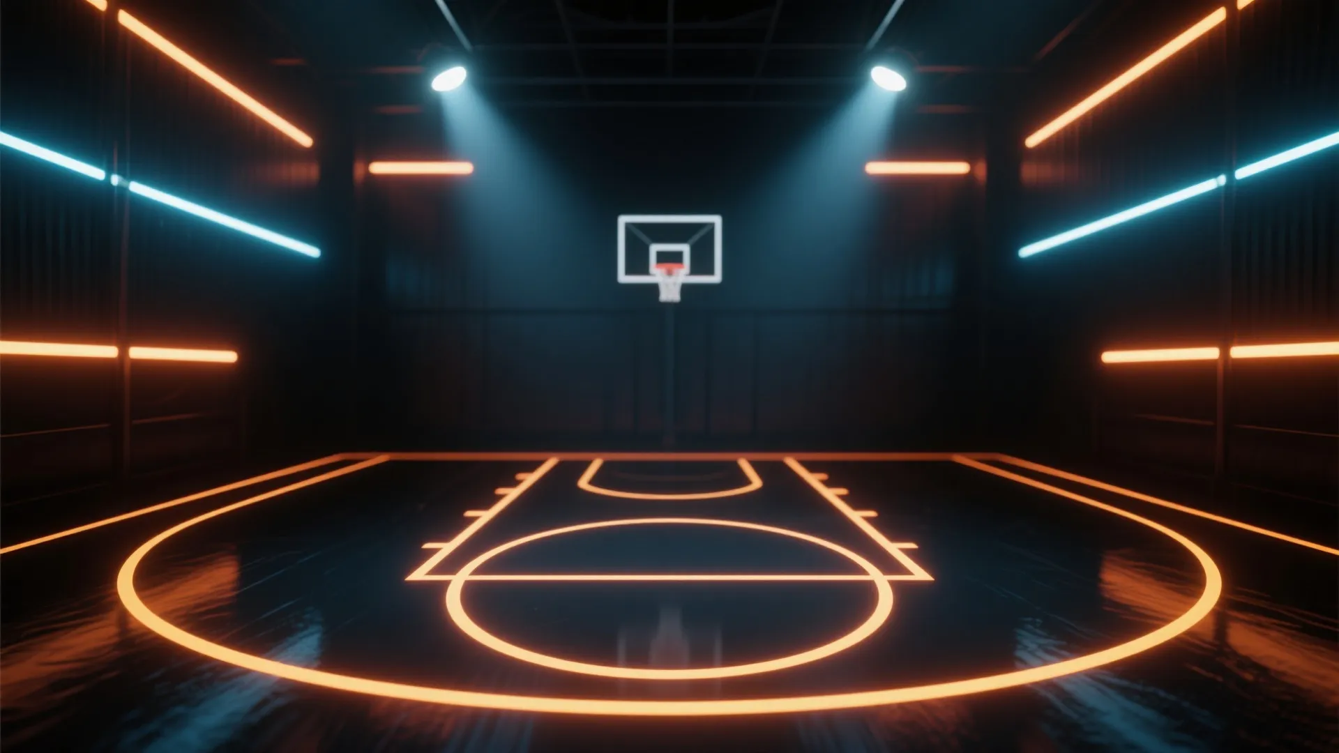 NBA Court Background